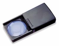 BAUSCH & LOMB Packette Magnifier: 5X to 20X, 2 in/5.1 cm Focal Distance, 37 mm Lens Dia, 20D Diopter (MPN 81-31-33). Key specifications — attr1183285: 5.1 cm; attr1183286: 37 mm; attr1183287: 20D; attr1183296: BAUSCH & LOMB; attr1183291: Packette Magnifier.