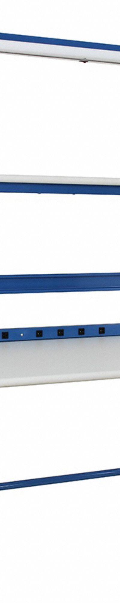 BENCHPRO Workbenches: Adj Ht - Workstations with Power, Storage & Overhead Lighting