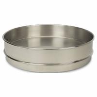 ADVANTECH Test Sieve Pan: 12 in Overall Dia, Stainless Steel (MPN PS12IX). Key specifications — Brand: ADVANTECH; Product Type: Test Sieve Pan; Material: Stainless Steel.
