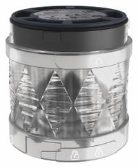 SCHNEIDER ELECTRIC Tower Light Module: Flashing, 24V AC/24V DC, White, 60 mm Overall Dia, XVU (MPN XVUC47). Key specifications — Brand: SCHNEIDER; Compatible with Series: XVU; Lens Color: White; Operating Voltage: 24V AC; Manufacturer Part Number: XVUC47.