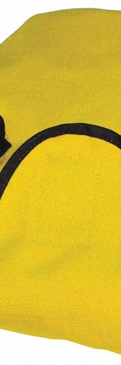 R&B FABRICATIONS Tote Bag: Nylon, Yellow, 560 cu in Interior Volume, Snap, 4 in Lg, 10 in Wd (MPN RB-426-YL). Key specifications — Color: Yellow; Material: Nylon; Brand: R&B FABRICATIONS; Closure: Snap.