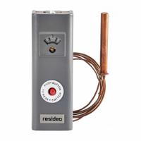 High Limit Controller: High Limit, 130°F Min, 270°F Max, Horizontal/Vertical, 1 Switch, Millivolt (MPN L4008E1156). Key specifications — Application: High Limit; Auto/Manual Switch Included: Yes; Brand: HONEYWELL HOME; Manufacturer Part Number: L4008E1156; Mounting Orientation: Vertical.