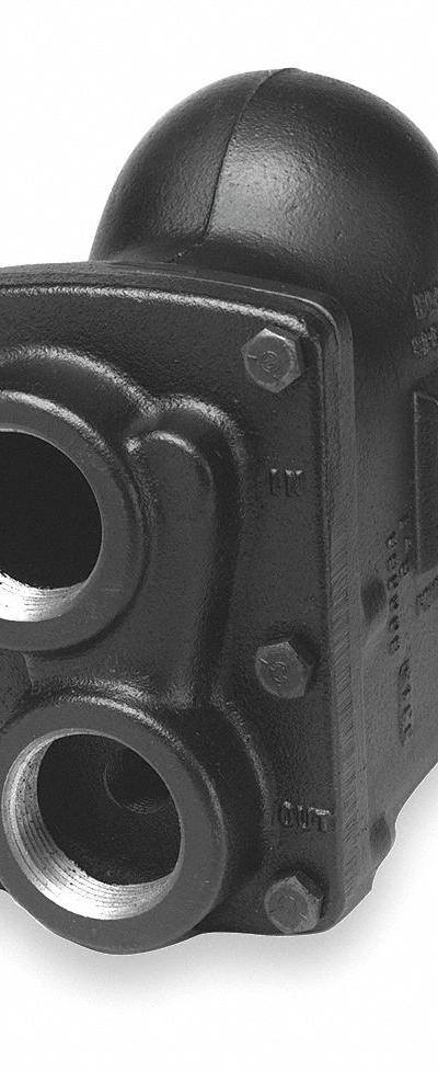 BELL & GOSSETT Steam Trap: Cast Iron - Cast Iron C-Pattern Float & Thermostatic Steam Traps