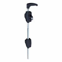 LOKKBOLT Drop Rod: Drop Rod, Drop Rod, 9/16 in Bolt Head Dia, LokkBolt 24", Steel, 8 Mounting Holes (MPN LB124BX-KSA). Key specifications — Brand: LOKKBOLT; Color: Black; Finish: Polished; Latch Type: Drop Rod; Hardware Included: Yes; Material: Steel; Product Type: Drop Rod.