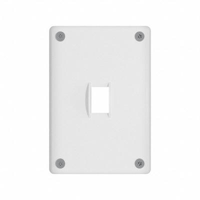 LEGRAND Wall Plate: Toggle, 1 Gang, White - Tamper-Resistant Wall Plates