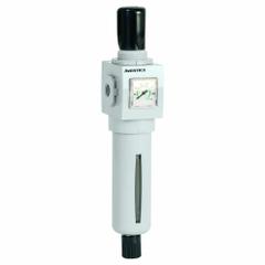 NUMATICS Filter Regulator: 651 Series, 1/8 in NPTF, 0.01 micron, 145 psig Max Op Pressure, Aluminum (MPN 8651ACEP1FA00HN). Key specifications — attr109419: NUMATICS; attr109429: Aluminum; attr109435: Semi-Automatic/Manual Drain; attr109463: Yes; attr109467: NBR/FKM; attr109468: 651.