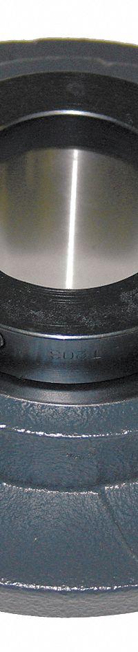 SEALMASTER 4 Bolt Flange Bearing: Tapered Roller, 1 7/16 in Bore, Cast Iron, Set Screws, 5 1/4 in Lg (MPN RFP 107). Key specifications — Bore Type: Cylindrical; Brand: SEALMASTER; Lubricant Material: NLGI #2 Equivalent; Mounting Bolt Size: 3/8 in; System of Measurement: Inch.