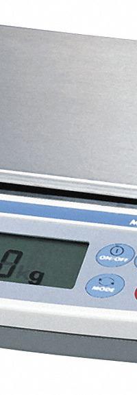 A&D WEIGHING Compact Bench Scale: 1,500 g Capacity, 0.1 g Readability, 0.0001 g Repeatability, Metal (MPN EW-1500I). Key specifications — Brand: A&D WEIGHING; Display Type: LCD.