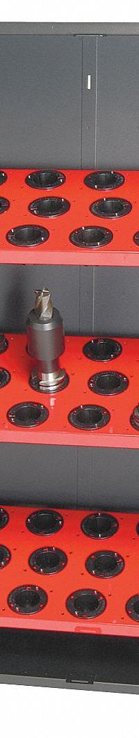 HUOT CNC Wall Tree Locker: For HSK63A Taper, 54 Compartments (MPN 55771). Key specifications — attr1032809: HUOT; attr1036347: 55771.