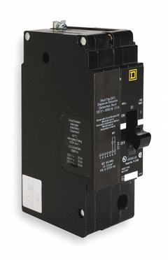 SQUARE D Miniature Circuit Breaker: 20 A, 277V AC, Single Phase, 18kA at 120/240V AC, 1 Poles (MPN EDB14020SA). Key specifications — Phase: Single; Amps: 20 A; AC Voltage Rating: 277V AC; Max. AIR Rating: 18kA at 120/240V AC; For Use With: Square D NF Panelboards; Brand: SQUARE D.