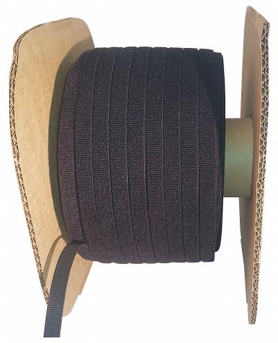 RIP-TIE Hook-and-Loop Cable Tie Roll: 600 ft Lg, 0.5 in Wd, 50 lb Tensile Strength - Cut to Length Hook-and-Loop Cable Tie Rolls
