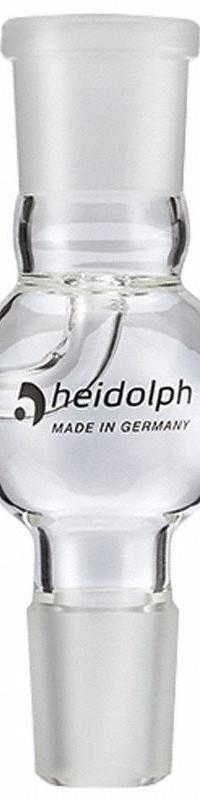 HEIDOLPH Bump Trap: 7 in Overall Lg, 7 in Overall Wd, 7 in Overall Ht (MPN 036302470). Key specifications — Compatible with Product Type: Rotary Evaporators; Features: Foam Brake with Flask Clamp 24/40.
