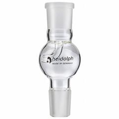 HEIDOLPH Bump Trap: 7 in Overall Lg, 7 in Overall Wd, 7 in Overall Ht (MPN 036302470). Key specifications — Compatible with Product Type: Rotary Evaporators; Features: Foam Brake with Flask Clamp 24/40.