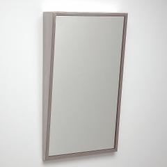 SEE ALL Bathroom Mirror: Rectangular, Glass, 36 in Overall Ht, 18 in Overall Wd, 4 in Overall Dp (MPN FTILT1836G). Key specifications — Brand: SEE ALL INDUSTRIES; Frame Material: Stainless Steel; Frame Finish: Polished; Frame Color: Silver; Mirror Edge Style: Polished Edge; Lighted: No.