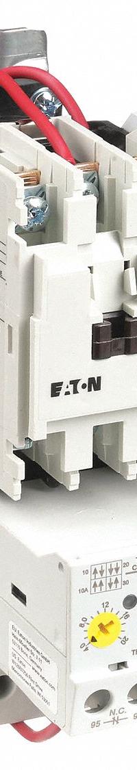 EATON NEMA Magnetic Motor Starter: Non-Reversing, 3 Poles, NEMA Size 0, 18 A, 120V AC Coil (MPN AN19BN0A5E020). Key specifications — Brand: EATON; Auxiliary Contact Form: 1NO; Coil Voltage: 110/120V AC; Phase: Three; Operator: None; Operator Controls: None; Auxiliary Contacts Included: 1NO; Signaling Features: Pilot Light.