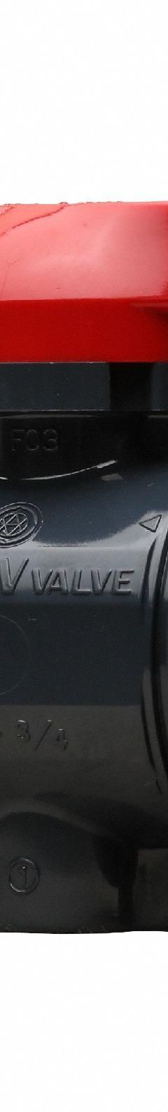 ASAHI Manual Two-Way Ball Valve: 4 in, PVC, Straight, Socket x Socket, 150 psi Max. Pressure (CWP) (MPN 1606040). Key specifications — Brand: ASAHI; Handle: Tee.