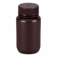 GLOBE SCIENTIFIC Dispensing Bottle: HDPE, 125 mL, 4.22 fl oz, Closure Included, Amber, 38 mm (MPN 7510125AMBKS). Key specifications — Brand: GLOBE SCIENTIFIC; Graduated: No; Body Color: Amber.