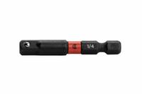 APEX Impact 1/4" Drive Socket Adapter: 1/4 in Input Drive Size, Black Oxide, Square (MPN CAVAD216). Key specifications — attr1204900: Square; attr1204904: Locking Included; attr1204910: APEX; attr1204913: Black Oxide.