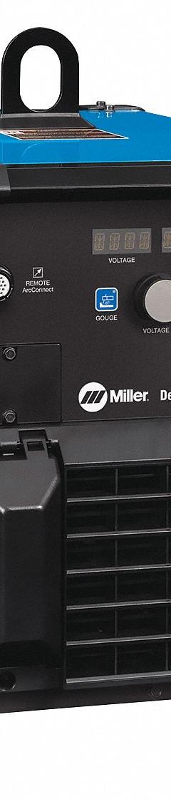 MILLER ELECTRIC MIG Welder: Deltaweld 500, Power Source Only (MPN 907785). Key specifications — Input Voltage (Nominal) (Merch - Table Column, Filters): 460V; Max. Wire Diameter: 0.045 in (Flux-Cored).