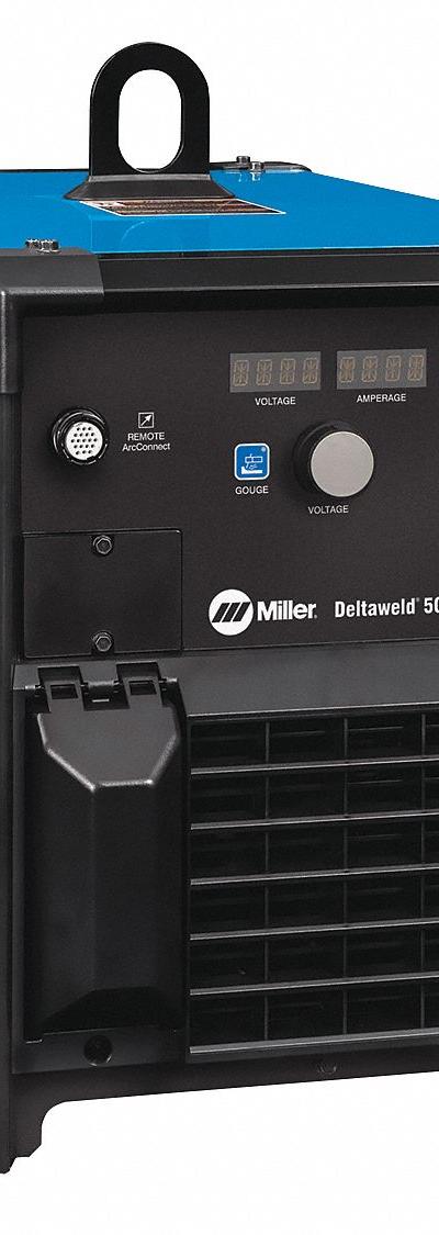 MILLER ELECTRIC MIG Welder: Deltaweld 500, Power Source Only - Miller Deltaweld