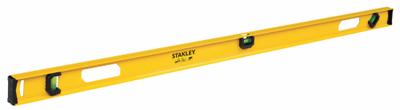 STANLEY I-Beam Level: Level, Plumb & 45° Angle, I-Beam, 2, Plain, 48 in Overall Lg - Standard I-Beam Levels