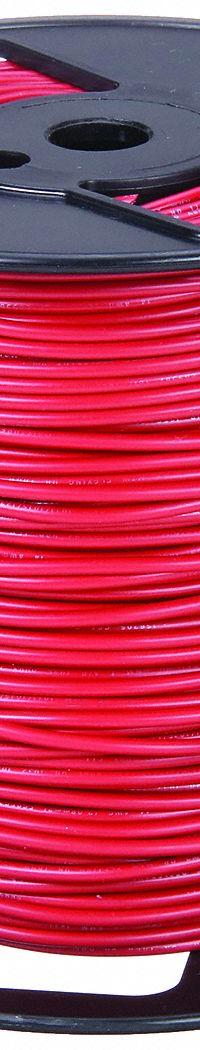 SOUTHWIRE Hookup Wire: 12 AWG Conductor Size, Red, 500 ft Overall Lg, 600 V Volt (MPN 411040504). Key specifications — Brand: SOUTHWIRE; Product Type: Machine Tool Wire; Standards: UL 1019; Manufacturer Part Number: 411040504.