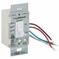 Speed and Light Control: Toggle, SPST, 1 Switches or Dials, 120V AC, Plastic Plate, White Plate (MPN FV-WCPT1-W). Key specifications — Brand: PANASONIC; Reversible: Not Reversible; Input Voltage: 120V AC; Compatible with Series: All Panasonic Vent Fans; Plate Material: Plastic.