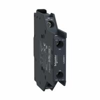 SCHNEIDER Auxiliary Contact Block: 1NO/1NC, 10 A Max Current (AC), Side Mount, Side-Mounted (MPN LAD8N11). Key specifications — Brand: SCHNEIDER; Compatible with Series: TeSys.