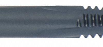 CHICAGO-LATROBE Straight Flute Tap: #6-32 UNC, H3 / 2B, 3 Flute, Plug Chamfer - General Purpose Hand Taps