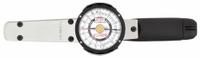 PROTO Dial Torque Wrench: 1/4 in Drive Size, 15 to 75 in-lb/18 to 90 cm-kg, 10 in Overall Lg (MPN J6169F). Key specifications — attr310099: Memory Needle; attr310096: 18 to 90 cm-kg; attr324949: PROTO.