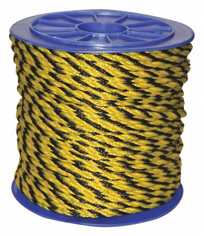 APPROVED VENDOR General Purpose Utility Rope: Twisted, 5/16 in Dia, 325 lb Working Load Limit - Light-Weight Utility Rope