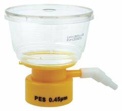 Bottle Top Filter: 0.45 um Max Particle Size, 50 mm Dia, PES, Includes Stopper, Sterile (MPN 11L834). Key specifications — Includes Stopper: Yes; Material: PES (Membrane); Product Type: Bottle Top Filter; Brand: LAB SAFETY SUPPLY.