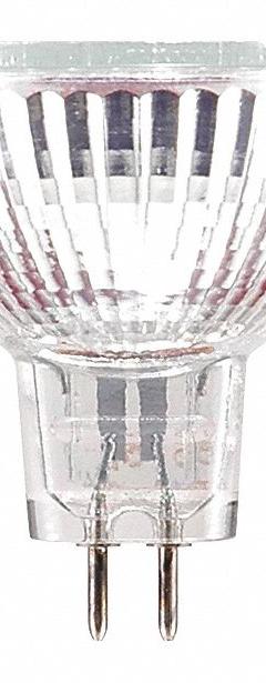 LEDVANCE/ SYLVANIA Halogen Bulb: Halogen, MR16, 2-Pin (GU5.3), 20 W Watt, 3000K, 300 lm Light Output (MPN 20MR16/T/FL35/C(BAB) 12V). Key specifications — Bulb Finish: Clear; Color Temperature: 3000K; Shatter-Resistant: No; Brand: LEDVANCE/ SYLVANIA; Voltage: 12V; Bulb Shape: MR16.