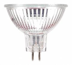 LEDVANCE/ SYLVANIA Halogen Bulb: Halogen, MR16, 2-Pin (GU5.3), 20 W Watt, 3000K, 300 lm Light Output (MPN 20MR16/T/FL35/C(BAB) 12V). Key specifications — Bulb Finish: Clear; Color Temperature: 3000K; Shatter-Resistant: No; Brand: LEDVANCE/ SYLVANIA; Voltage: 12V; Bulb Shape: MR16.