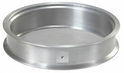 CLEVELAND VIBRATOR CO. Ultrasonic Test Sieve: Stainless Steel, 13 1/4 in Outside Dia - Ultrasonic Test Sieves