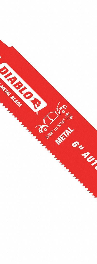 DIABLO Reciprocating Saw Blade: 14/18 Teeth per Inch - Demolition Blades