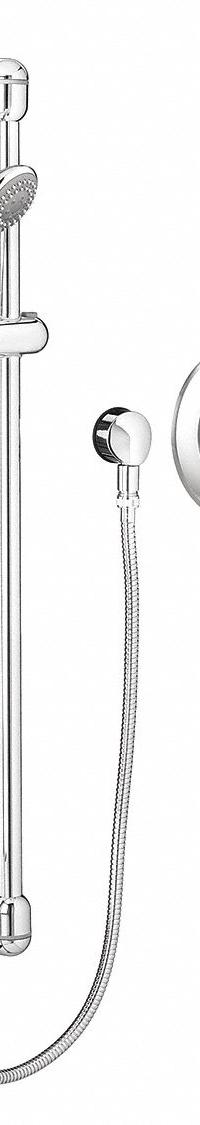 AMERICAN STANDARD Shower Faucet: Commercial, 2.5 gpm Fixed Showerhead Flow Rate, Metal/Plastic (MPN TU662221.002). Key specifications — Showerhead Material: Plastic; Series: Commercial.