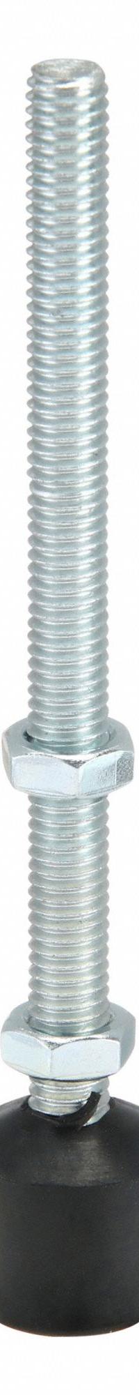 DE-STA-CO Flat Tip Spindle: Neoprene Tip, 3/8"-16, 5 3/4 in Lg, 5 3/4 in Thread Lg (MPN 235208). Key specifications — Brand: DE-STA-CO; Material: Neoprene; Thread Size: 3/8"-16; Includes: Jam Nuts; Spindle Construction: Neoprene Tip.
