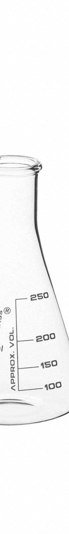 EISCO SCIENTIFIC Erlenmeyer Flask Set: 100 mL_250 mL_500 mL, Colorless, Round, A, +/-5% Tolerance (MPN CH196032). Key specifications — Shape: Round; Tolerance: +/-5 %; Body Color: Colorless; Brand: EISCO SCIENTIFIC; Compatible with Stopper Size: 5; USP Specification: Type I.
