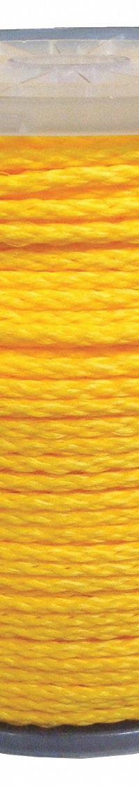 APPROVED VENDOR General Purpose Utility Rope: Hollow Braid, 1/4 in Dia, 195 lb Working Load Limit (MPN 20TL63). Key specifications — Brand: APPROVED VENDOR; Rope Type: Static.
