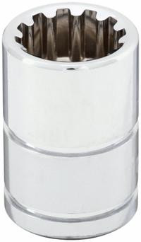WESTWARD Socket: SAE, 1/4 in Drive Size, 9/32 in Socket Size, Spline, Std, Chrome, 1 in Overall Lg (MPN 33M320). Key specifications — attr1204417: WESTWARD; attr1204392: Chrome.