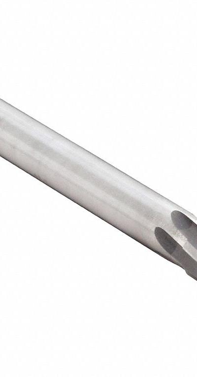 YANKEE Chucking Reamer: 0.332 in Dia, Q, Spiral Flute, High Speed Steel - Spiral-Flute High-Speed Steel Chucking Reamers