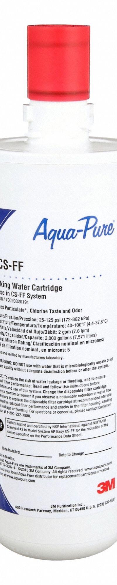 SOLVENTUM CORP DBA 3M HEALTHC Water Filtration System: 5 micron - Under the Sink Water Filters