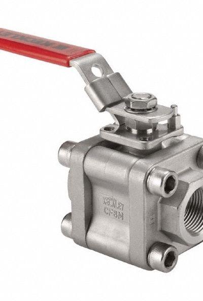 KECKLEY Manual Two-Way Ball Valve: 3/4 in - Carbon Steel Ball Valves