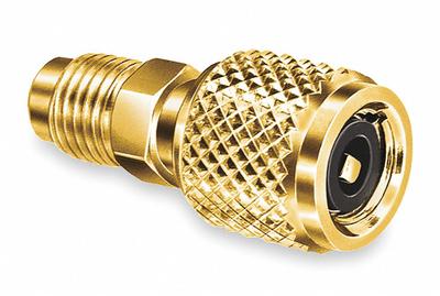JB INDUSTRIES Quick Coupler: 3 in Lg, 180° Angle - Manifold Hose Adapters, Couplers & Unions