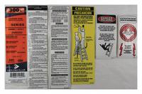LOUISVILLE Label Kit: For 33J647/33J736/33J737/33J738/36Y371/3LW23, Fits Louisville Ladder Brand (MPN PK-AM8000). Key specifications — For Use With Grainger Item Number: 33J647; For Use With Mfr. Model Number: AM8006; Fits Brand: Louisville Ladder; Product Type: Label Kit; Brand: LOUISVILLE.