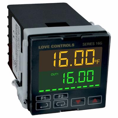 Dwyer Temperature Controller: 16G, 1/16 DIN Size, RTD/Thermocouple, 100 to 240V AC - Temperature Controllers
