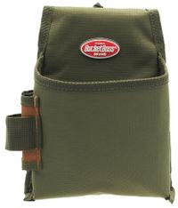 BUCKET BOSS Tool Pouch: For 2 in Belt Wd - Max, 1 Pockets, Green (MPN 54160). Key specifications — Closure Type: Open Top; Attachment: Belt Slot; Color: Green; Brand: BUCKET BOSS.
