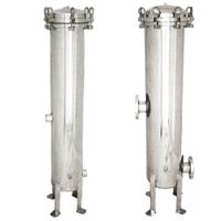 FULFLO Water Filter Housing: 2 in, NPT, Female, 59 1/4 in Overall Ht, 8 in Overall Dia, Silver (MPN EHG05Q2T). Key specifications — Housing Material: 304 Stainless Steel; Housing Color: Silver; Brand: FULFLO.