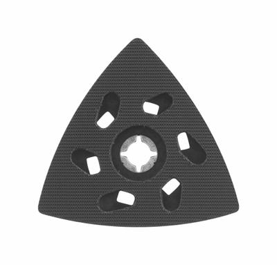 BOSCH Oscillating Tool Backing Pad: 3 in Wd, Hook-and-Loop, Vacuum Pad, Starlock - Starlock Mounted Sanding Pads